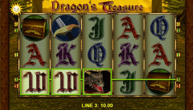 Dragon’s Treasure lines