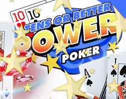 Tens or Better 4 Play Power Poker